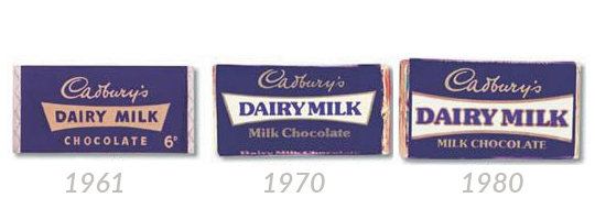 cadbury wrapper iconic packaging