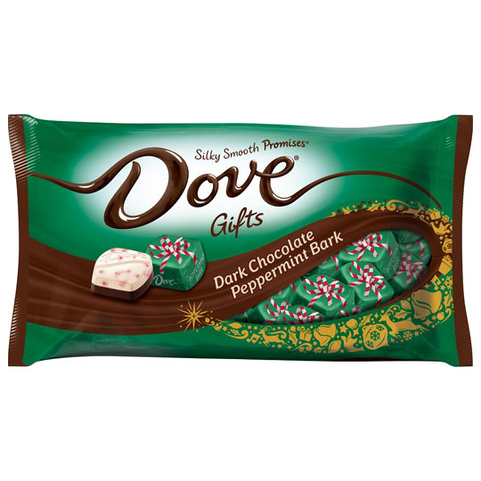 Christmas Candy Packaging: Dove