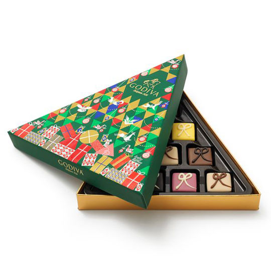 Christmas Candy Packaging: Godiva
