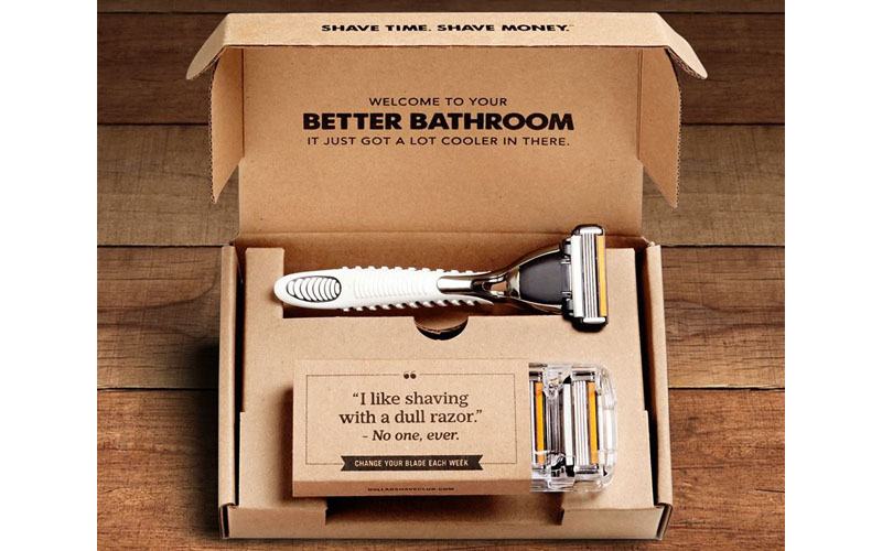 Unboxing Experience Examples - Dollar Shave Club
