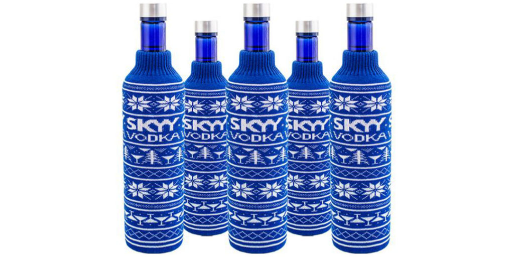 Holiday Alcohol Packaging: SKYY Vodka