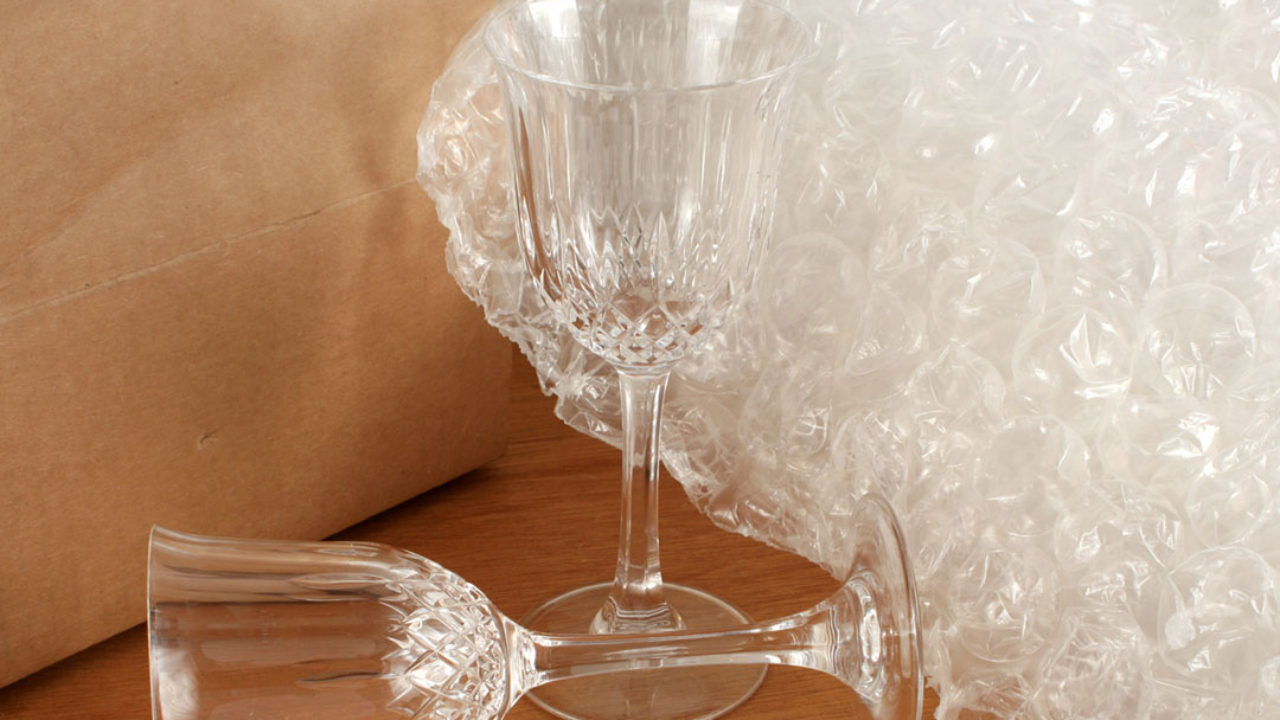 5 Steps for Packing Glass in Bubble Wrap - The Packaging Company