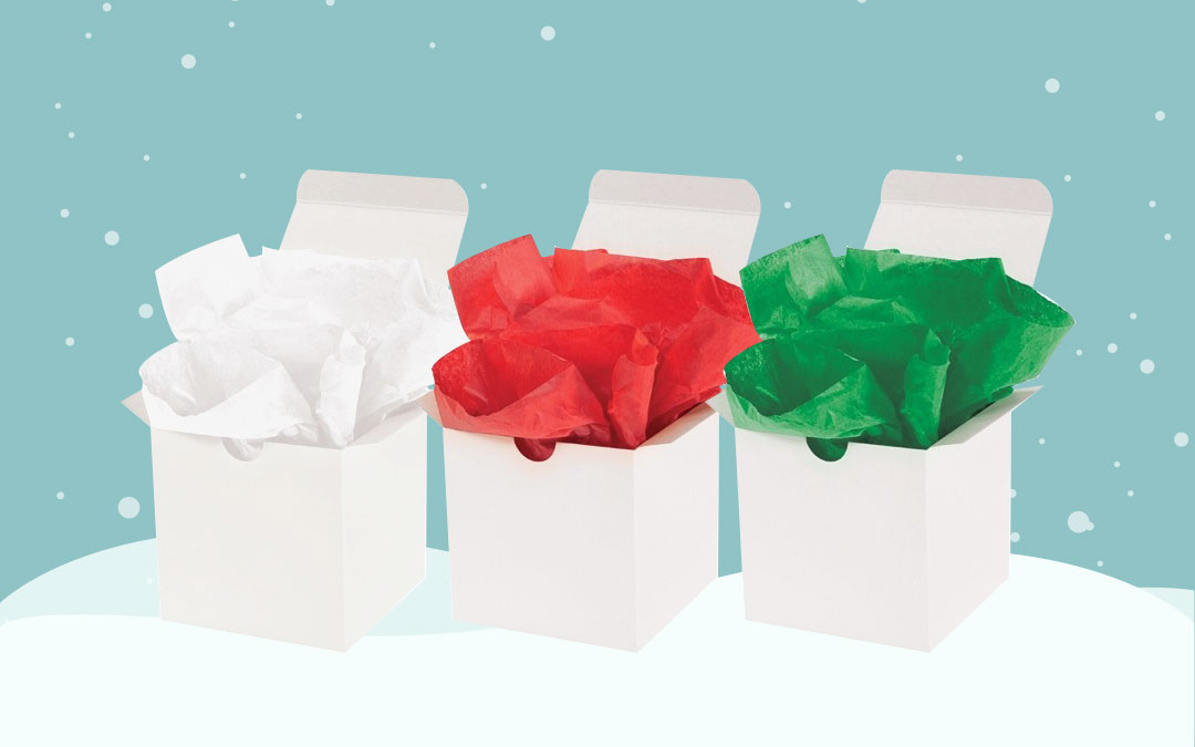 How to Use Tissue Paper in Your Holiday Packaging