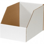 Jumbo Corrugated Bin Boxes, 8 x 12 x 8