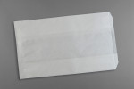 White Machine Glazed Bread Bags - 3# Round Loaf Size, 8 1/2 x 4 1/2 x 14