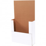 Easy-Fold Mailers, White, 14 x 14