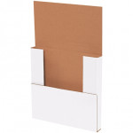 Easy-Fold Mailers, White, 10 1/4 x 10 1/4