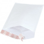 Bubble Mailers, White, #00, 5 x 10