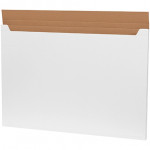 Jumbo Fold-Over Mailers, White, 38 x 26 x 1