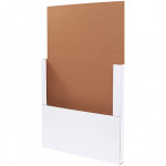Easy-Fold Mailers, White, 24 x 24