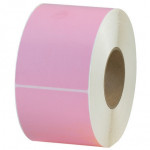 Pink Thermal Transfer Labels, 4 x 6