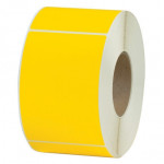 Yellow Thermal Transfer Labels, 4 x 6