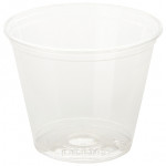 Dixie® Crystal Clear Plastic Squat Cups, 9 oz.