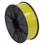 Plastic Twist Tie Spool, Yellow 5/32