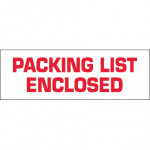 Packing List Enclosed Tape, 2