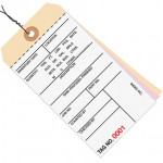 Pre-Wired Inventory Tags - 3-Part Carbonless (9000-9499), 6 1/4 x 3 1/8
