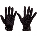 Best® Nighthawk™ Black Nitrile Gloves - 6 Mil - Small
