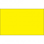 Fluorescent Yellow Inventory Labels - 3 X 5