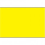 Fluorescent Yellow Inventory Labels - 3 X 6