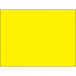 Fluorescent Yellow Inventory Labels - 3 X 4