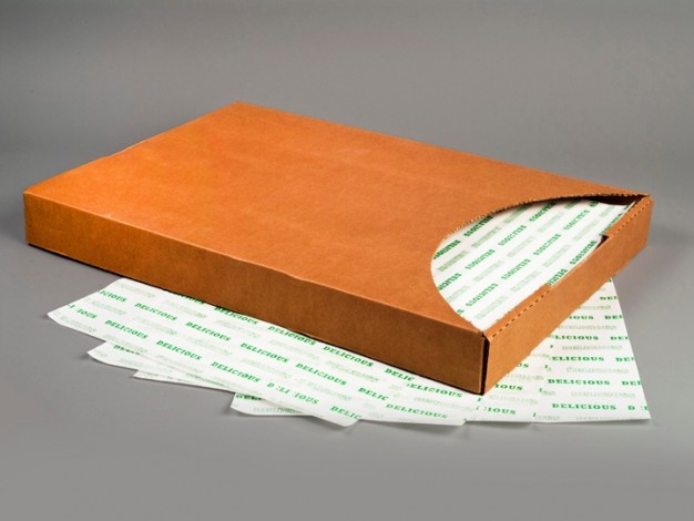 Dry Waxed Food Sheets, Green Delicious, 20 x 16"