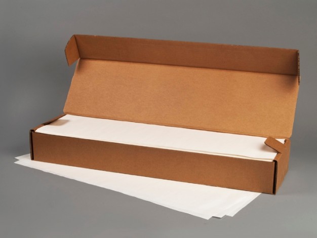 Steak Paper Sheets, White, 30 x 8"