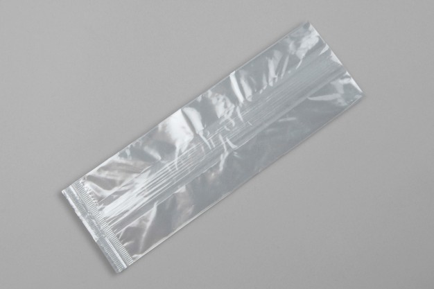 Gusseted Cellophane Bags, 3 x 1 3/4 x 8 1/4"