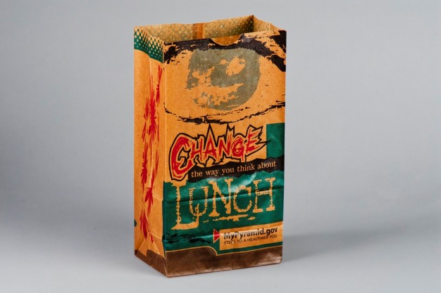 Lunch Bags, Natural Waxseal - 6# Size, 6 x 3 5/8 x 11"