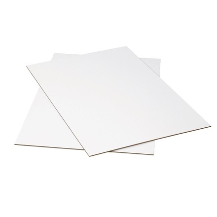 24 x 36" White Single Wall Sheets