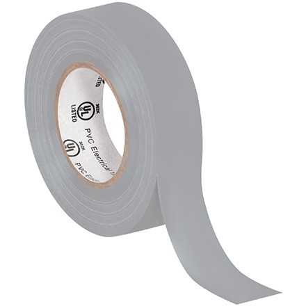 Electrical Tape, 3/4" x 20 yds., Gray