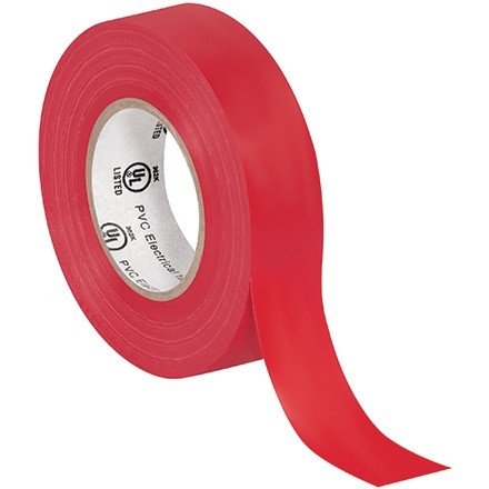 Electrical Tape, 3/4" x 20 yds., Red