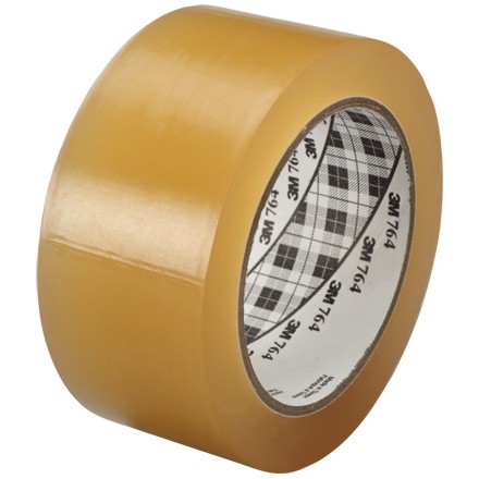 3M 764 Clear Vinyl Tape, 1" x 36 yds., 5 Mil Thick