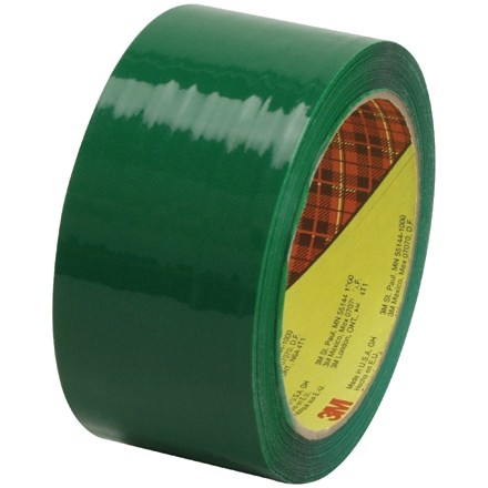 3M 373 Tape, Green, 2" x 55 yds., 2.5 Mil Thick