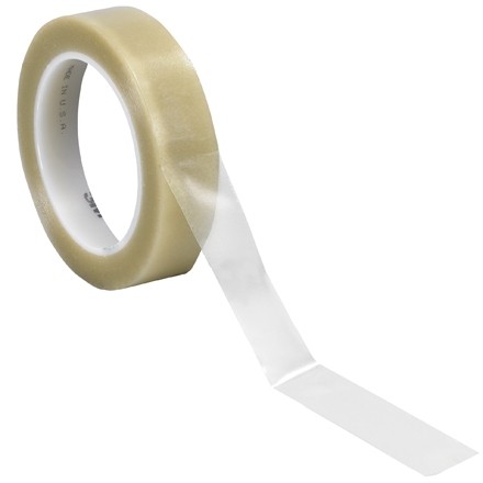 3M 471 Clear Vinyl Tape, 1" x 36 yds., 5.2 Mil Thick