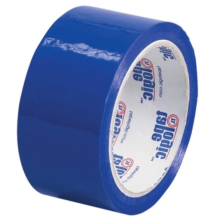 Blue Carton Sealing Tape, 2" x 55 yds., 2.2 Mil Thick