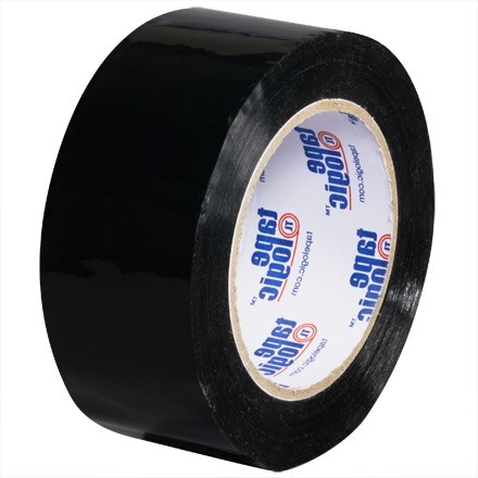 Black Carton Sealing Tape, 2" x 110 yds., 2.2 Mil Thick