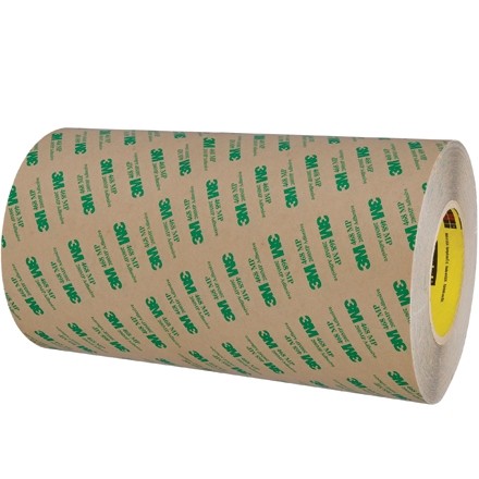 3M 468MP High Performance Adhesive Transfer Tape, 12" x 60 yds., 5 Mil Thick