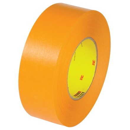 3M 2525 Orange Flatback Masking Tape, 2" x 60 yds., 9.5 Mil Thick