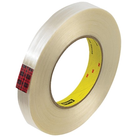 3M 890MSR Strapping Tape, 3/4" x 60 yds., 8.0 Mil Thick