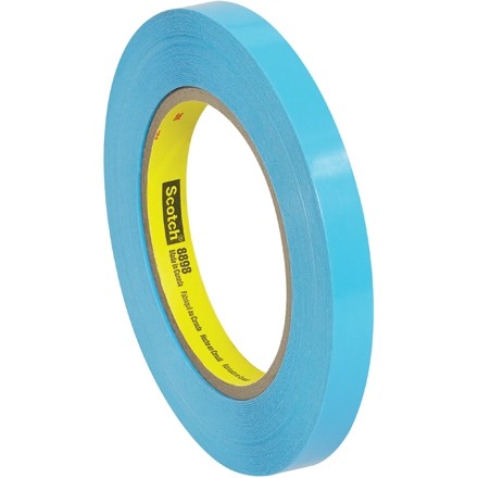 3M 8898 Blue Strapping Tape, 1/2" x 60 yds., 4.6 Mil Thick