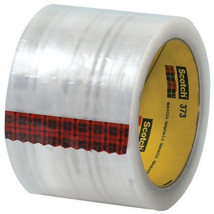 3M 373 Tape, Clear, 3" x 110 yds., 2.5 Mil Thick