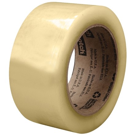 3M 3073 Tape, Clear, 2" x 110 yds., 2.6 Mil Thick