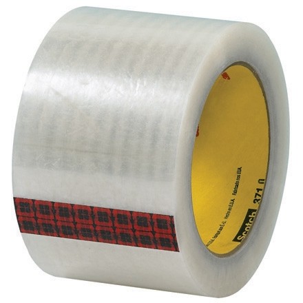 3x110yds Clear Polypropylene Carton Sealing Tape