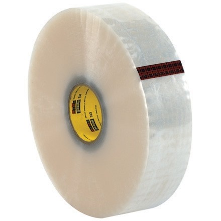 3M 373 Carton Sealing Tape, Clear, 3" x 1000 yds., 2.5 Mil Thick