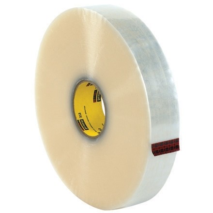 3M 373 Carton Sealing Tape, Clear, 2" x 1000 yds., 2.5 Mil Thick