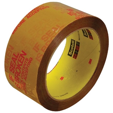 If Seal Is Broken Check Contents Before Accepting Tape, 2" x 55 yds., 2.5 Mil Thick