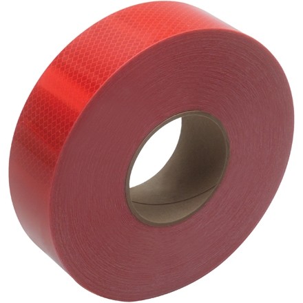 3M 983 Red Reflective Tape, 2" x 150