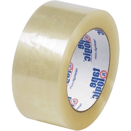 Clear Carton Sealing Tape, Quiet, 2" x 110 yds., 2.6 Mil Thick