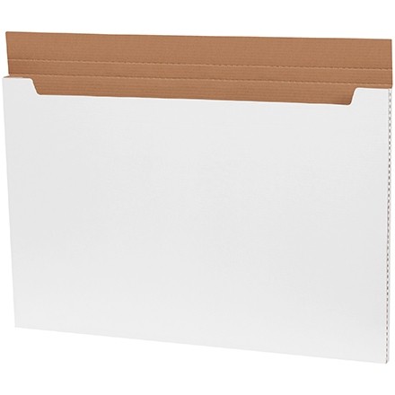 Jumbo Fold-Over Mailers, White, 36 x 24 x 1"