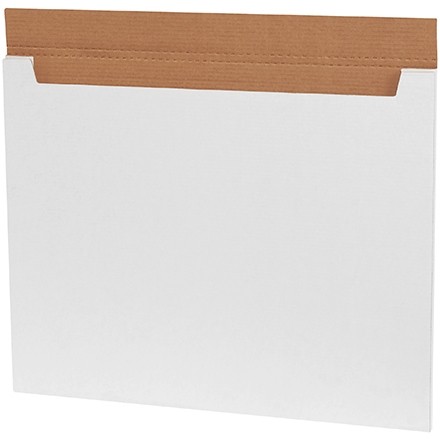 Jumbo Fold-Over Mailers, White, 28 x 22 x 1/4"